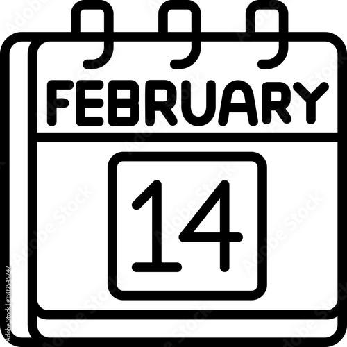 February 14 Icon