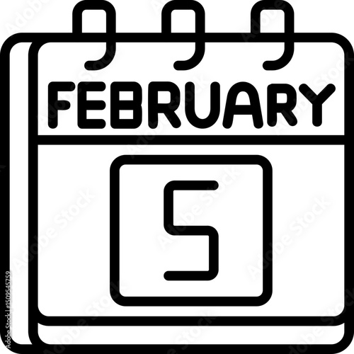 February 5 Icon