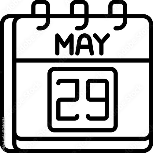 May 29 Icon