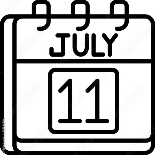 July 11 Icon