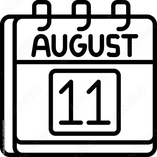 August 11 Icon