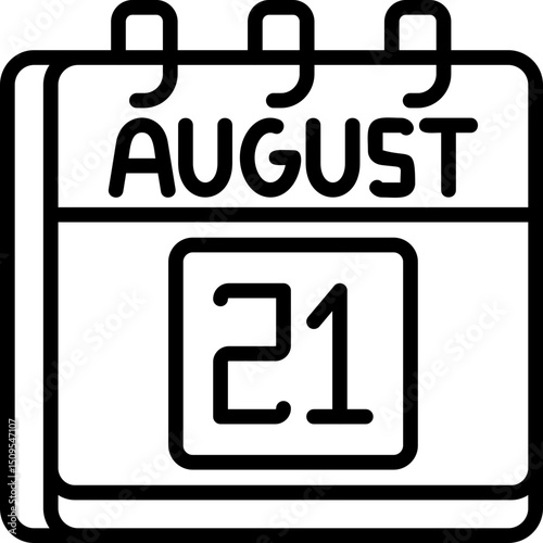 August 21 Icon