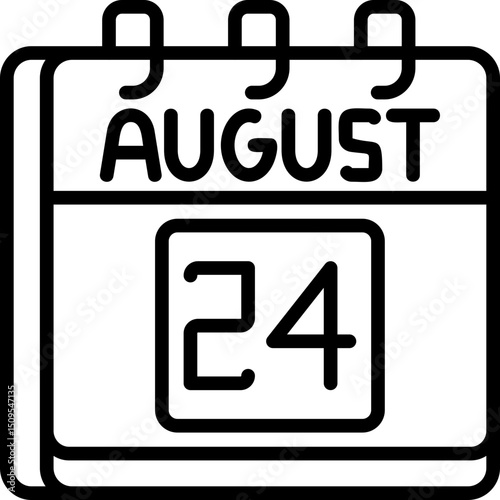 August 24 Icon