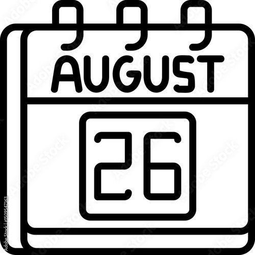 August 26 Icon