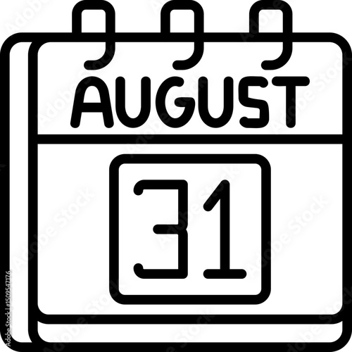August 31 Icon