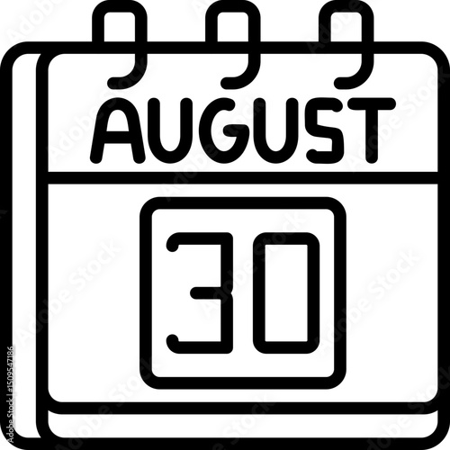 August 30 Icon