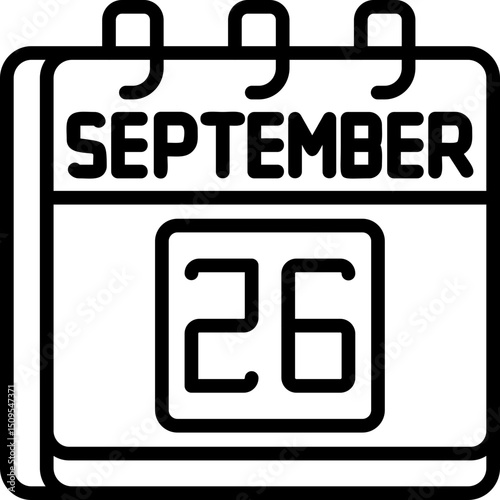 September 26 Icon
