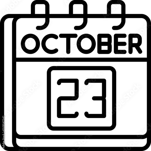 October 23 Icon
