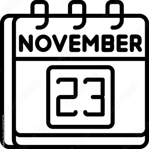 November 23 Icon