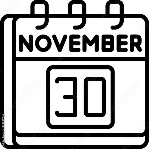 November 30 Icon