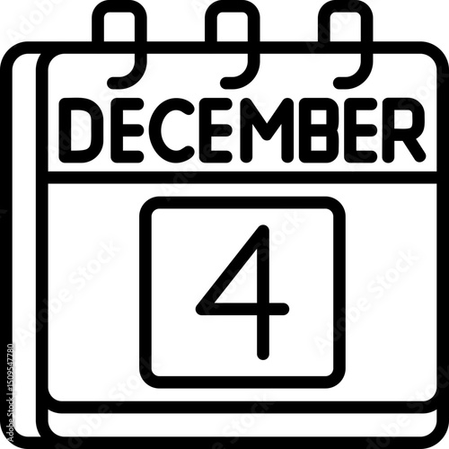 December 4 Icon