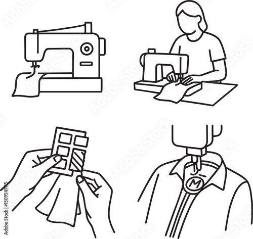 Set of Garment and Convection process