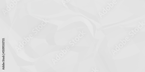 White crumpled paper texture. White wrinkled paper texture. White paper texture. White crumpled and top view textures can be used for background of text or any contents.	
