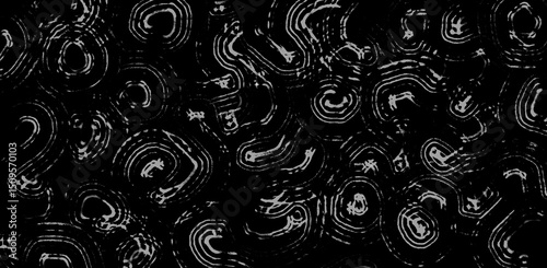 Patterned abstract background vector. Ragged, old patterned background with white and black lines, stripes
