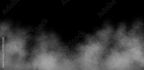 Black and white smoky abstract background reminiscent of smoke and fog. Perfect for design, posters or web templates. smoke, cloud, fog, misty, misty, abstract, background, vapor, swirl