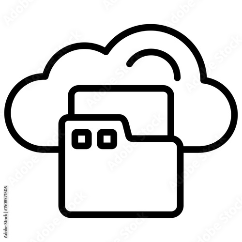 Cloud Storage Icon