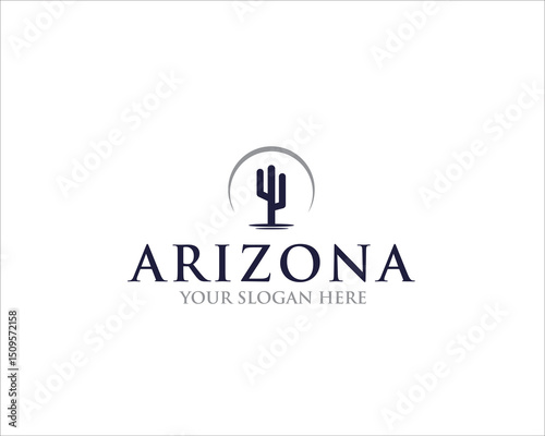 cactus arizona logo designs for travel service or symbols