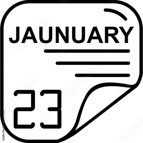 January 23 Calender Icon