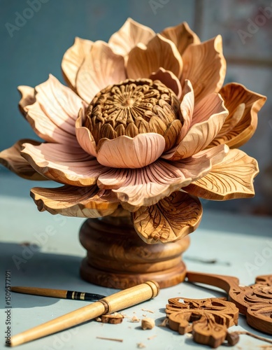 Generate vintage picture posters flowers single ()