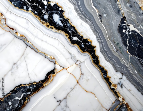 Macro texture cement infused hairline quartz