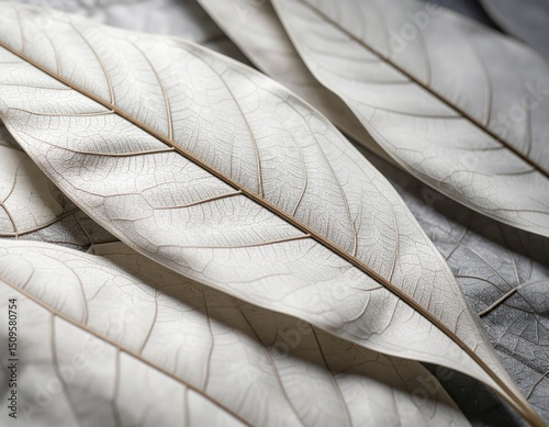 Macro texture smog tinted leaf veins ()