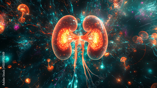 Illuminated Kidneys in a Cosmic Environment