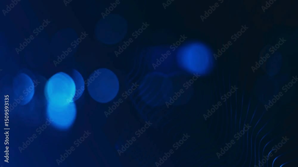 blue bokeh background
