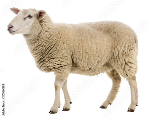 sheep Isolated on PNG or JPEG Background