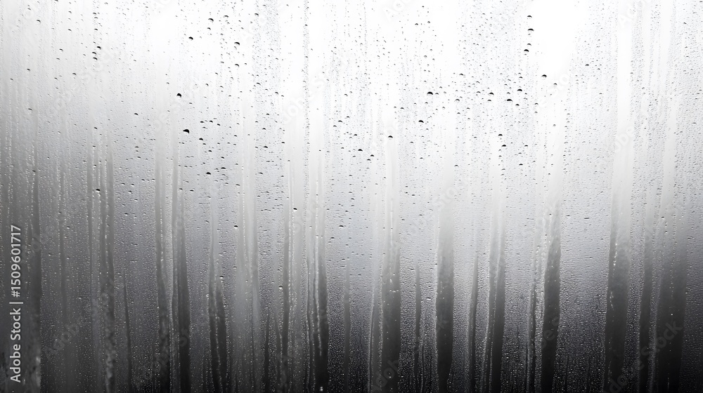Obraz premium Abstract Rain Drops on Glass Window Texture
