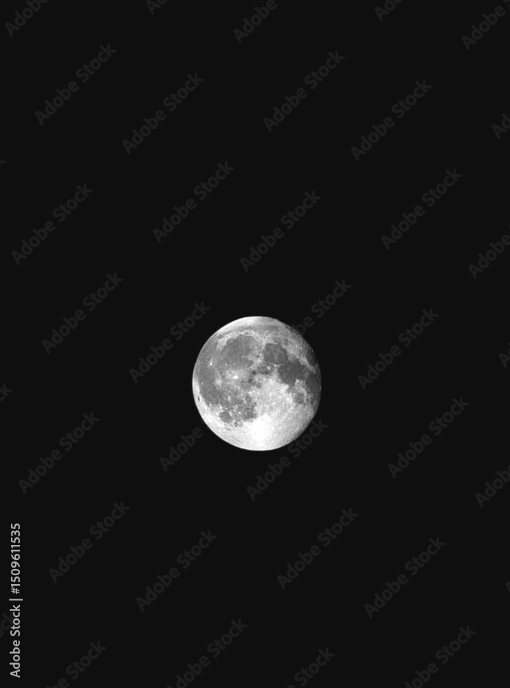 Obraz premium moon in the night sky