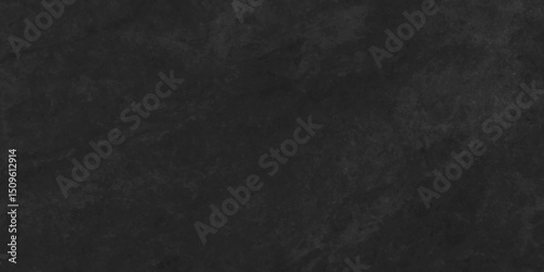 Abstract Black texture chalk board and black board background. stone concrete texture grunge backdrop background. Panorama dark grey black slate wall texture.