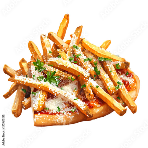 Crispy French Fries with Ketchup – Classic Fast Food Side Dish. crispy french fries, french fries with ketchup, classic fast food, fast food side dish, golden potato fries, ketchup and fries, crunchy 