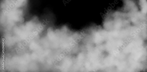Black and white smoky abstract background reminiscent of smoke and fog. Perfect for design, posters or web templates. smoke, cloud, fog, misty, misty, abstract, background, vapor, swirl
