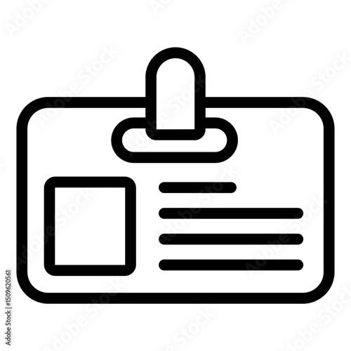 Identity Card icon