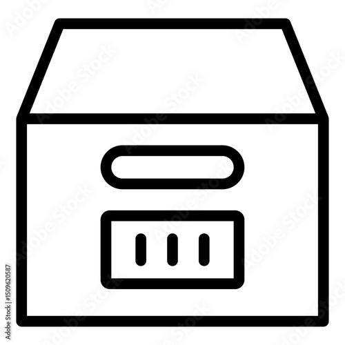 Cardboard icon