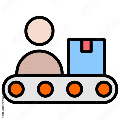 Production Outline Color Icon