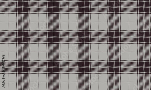 Seamless plaid pattern, gray, brown, warm, classic tones, suitable for textiles and clothing design, skirts and pants, adding a simple but unique style, vector illustration.