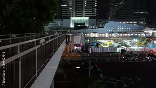 品川　再開発　夜景　2025年4月