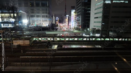 浜松町　夜景　2025年4月