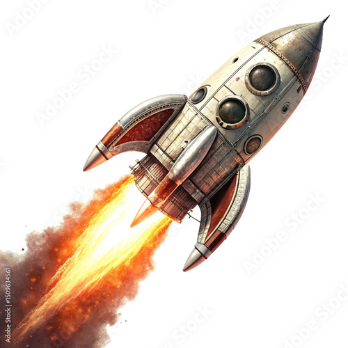 Classic Comic Rocket