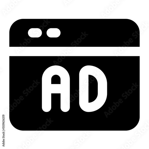 ads icon for illustration