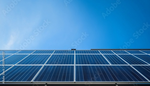 Wallpaper Mural Big solar panel for industrial renewable energy with blue sky Torontodigital.ca