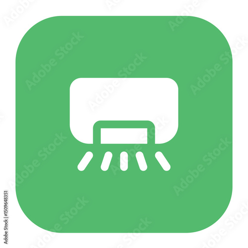 air conditioner icon for illustration