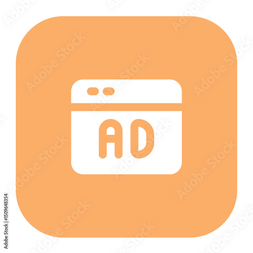 ads icon for illustration