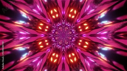 Flying into spaceship tunnel