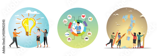 Answering question or success resolve issues concept. Budget planning. Problem Solving .