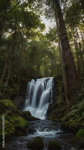 waterfall in the forest