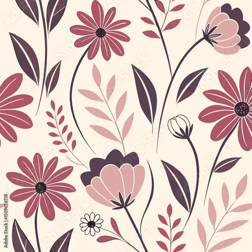 seamless floral pattern
