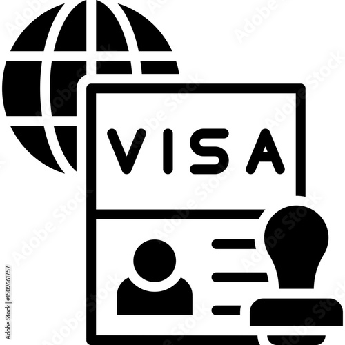 Travel Visa Icon