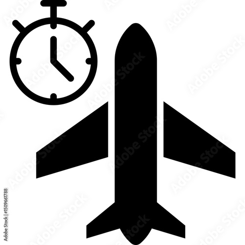 Flight Delay Icon